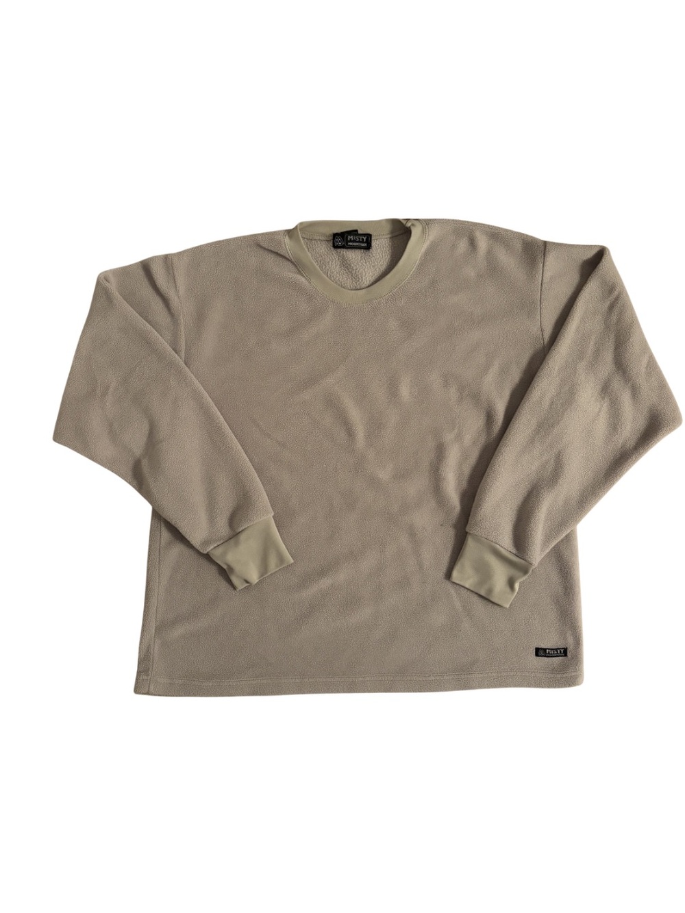 Misty Mountain Polar Fleece Beige Crewneck